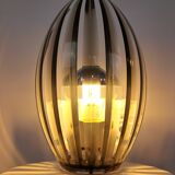 Slatted plexiglass wall light