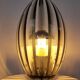 Slatted plexiglass wall light