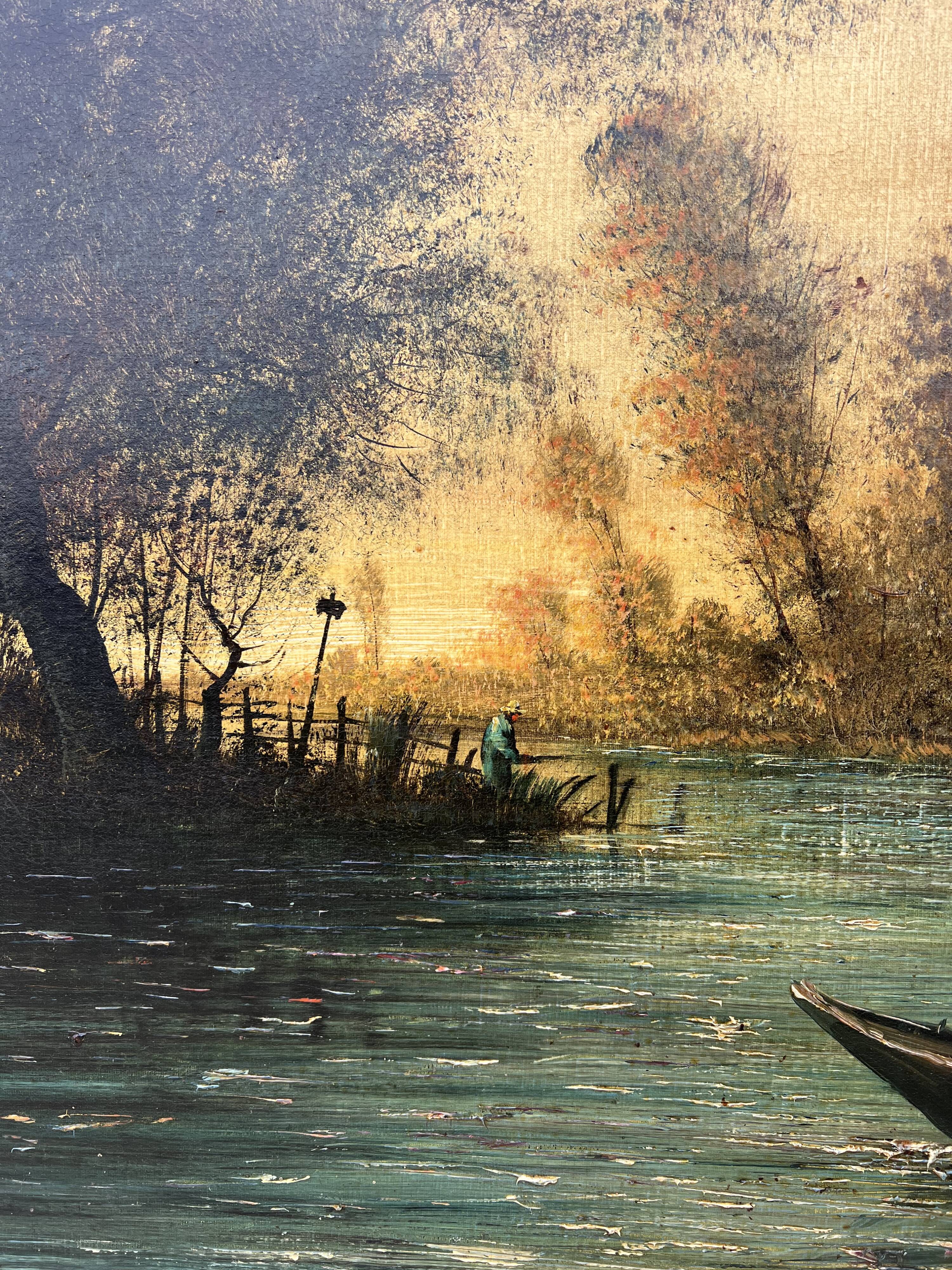 Huile sur toile René Gourdon