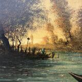 Oil on canvas René Gourdon