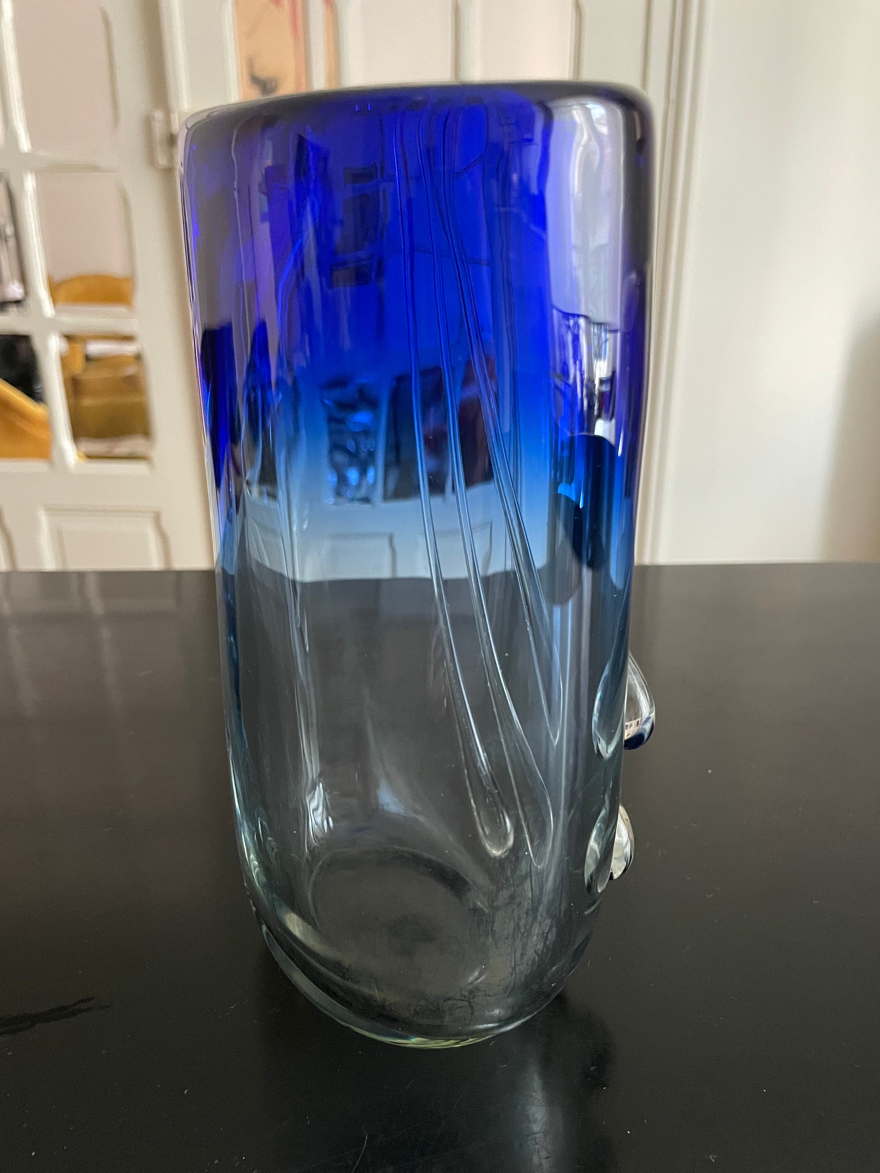 Italian glass vase