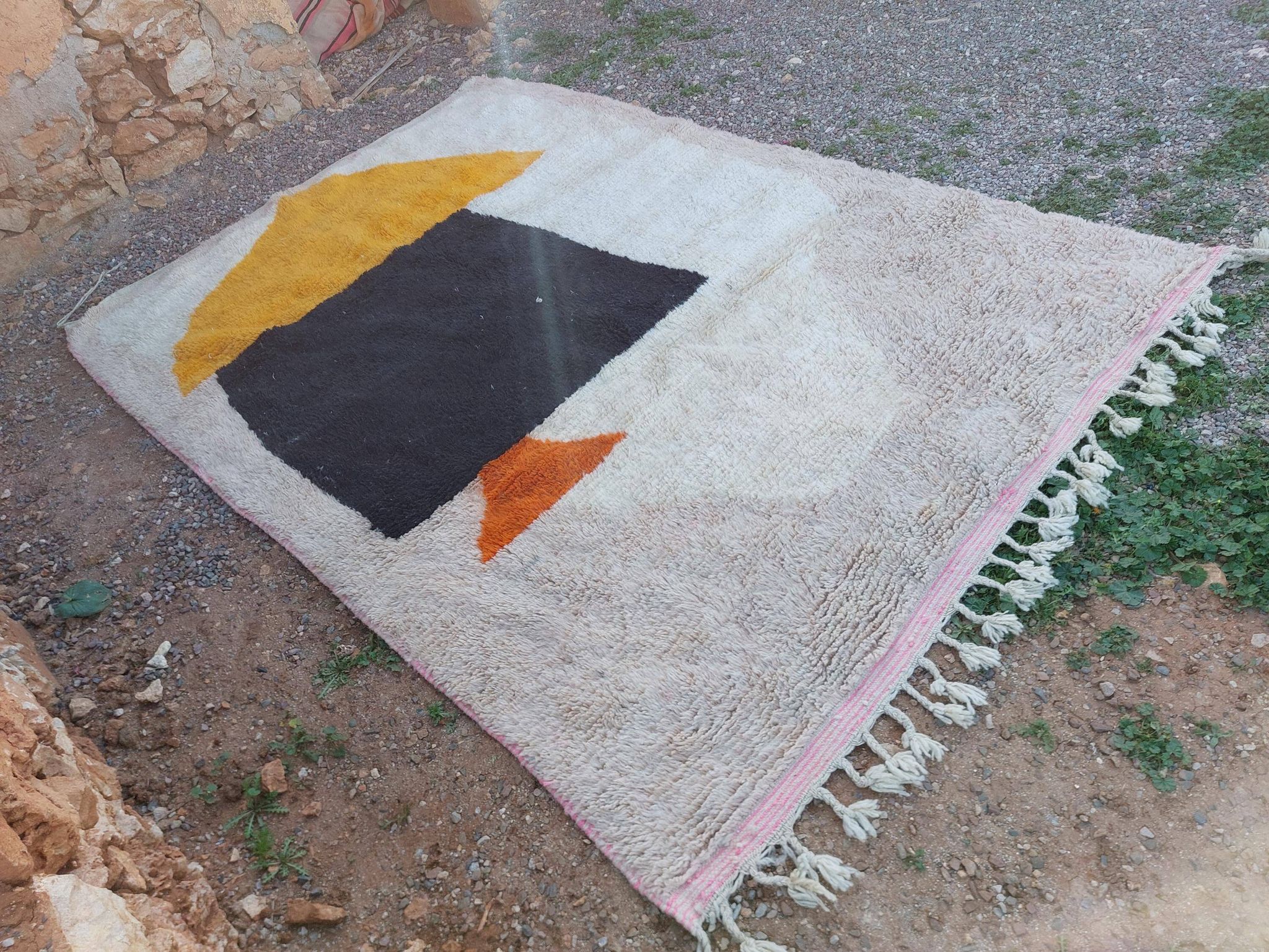 Tapis marocain fait main haute qualité 2.5x1.5 m