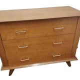 Vintage chest of drawers from the 70s in oak