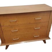 Vintage chest of drawers from the 70s in oak