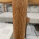 6 chaises Scandinave 1960" sangles tressées