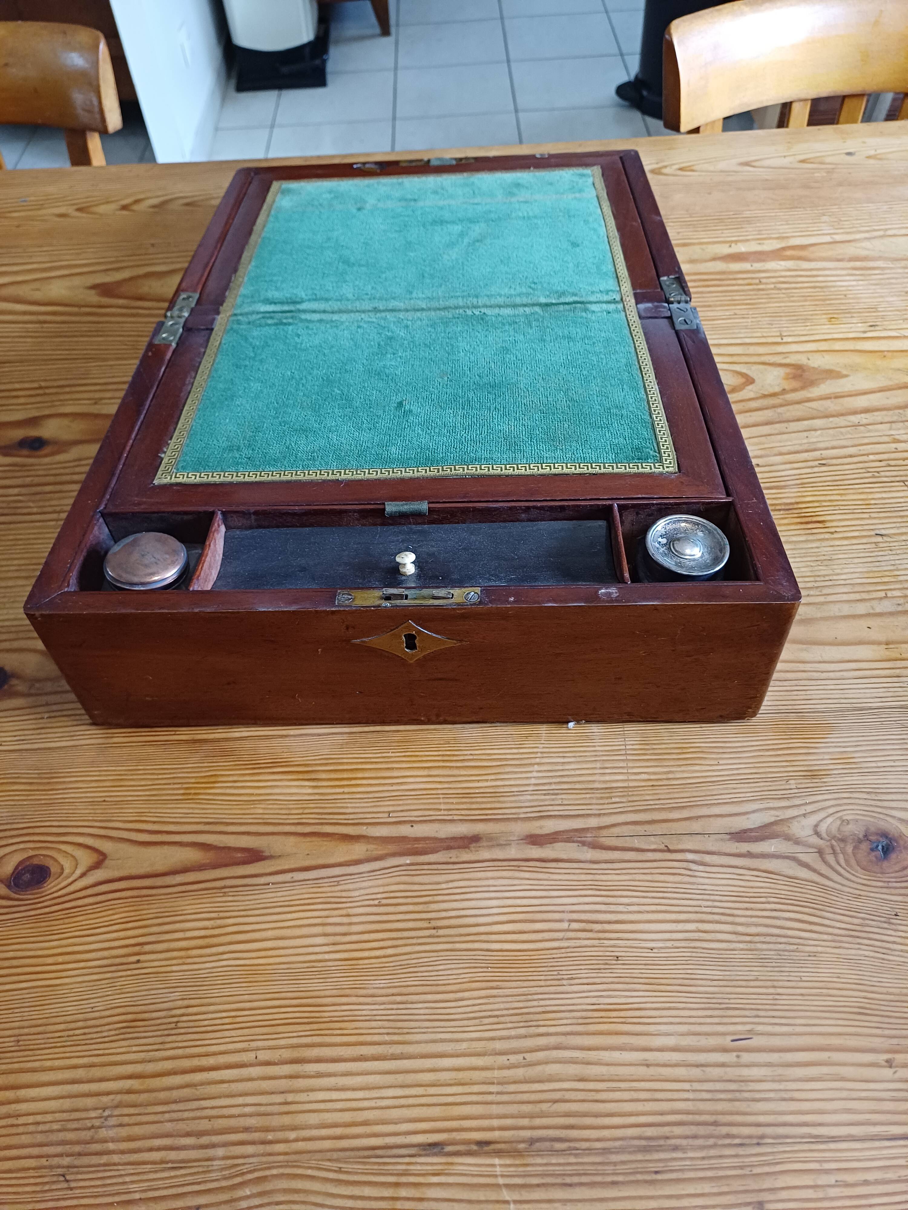 Marine Mahogany Hawksley writing desk