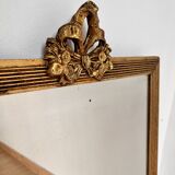 Golden mirror in Louis XVI style