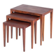 Nest Tables by Severin Hansen for Haslev Møbelsnedkeri, Denmark, 1960s, Set of 3