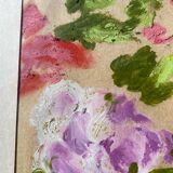 Peinture bouquet de fleurs peint à l’huile