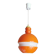 Vintage space age glass pendant light, Peill and Putzler