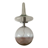 Vintage blown glass lamp from the 70s