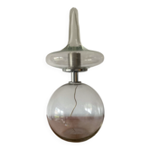 Vintage blown glass lamp from the 70s