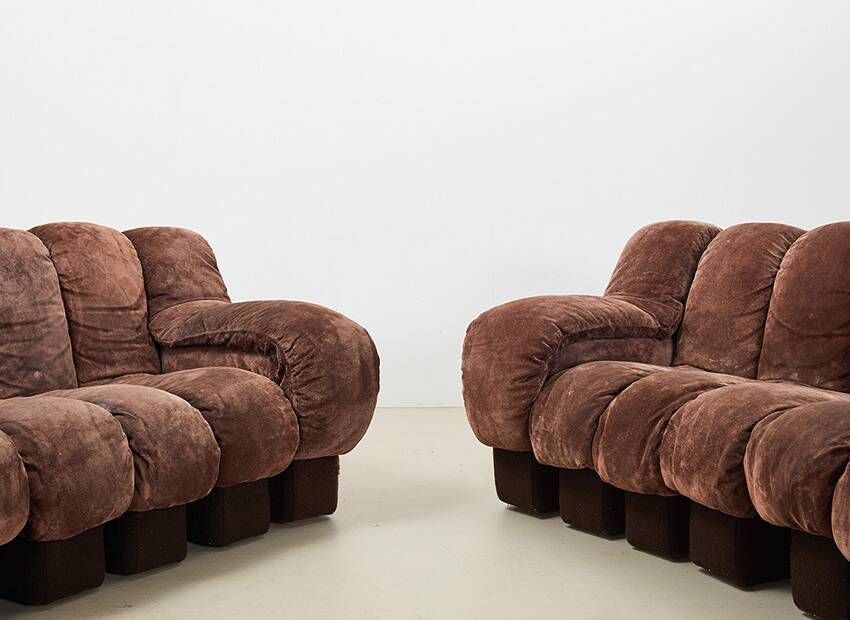 DS-600 'Snake' Sofa by Ueli Berger for De Sede Switzerland 1970s