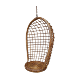 Swing hanging armchair osier rattan