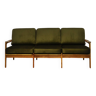 Scandinavian-style sofa made of cherry wood, 1960s