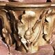 Gilded carved wooden capital, 18th century.