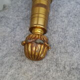 Neoclassical bronze wall lamp