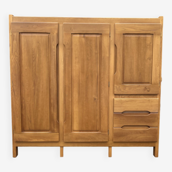 Large elm cabinet from Maison Regain