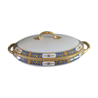 Covered vegetable dish Porcelain Limoges