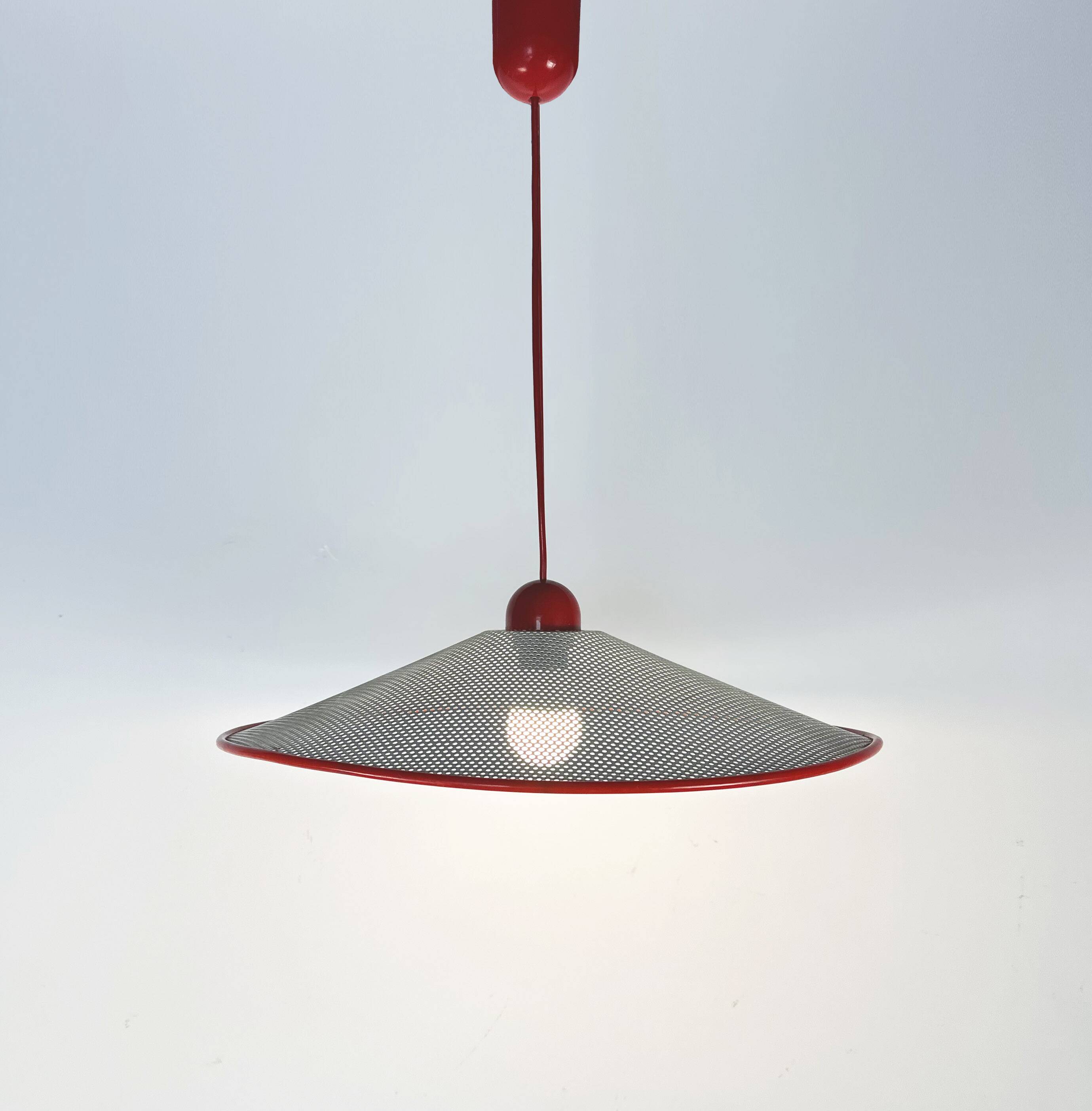 Vintage 80s Italian pendant lamp