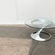 Mid-Century German Space Age side table by Knut Hesterberg for Ronald Schmitt, 1960s