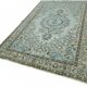 Overdyed Wool Vintage Handmade Carved Rug 170 cm x 297 cm