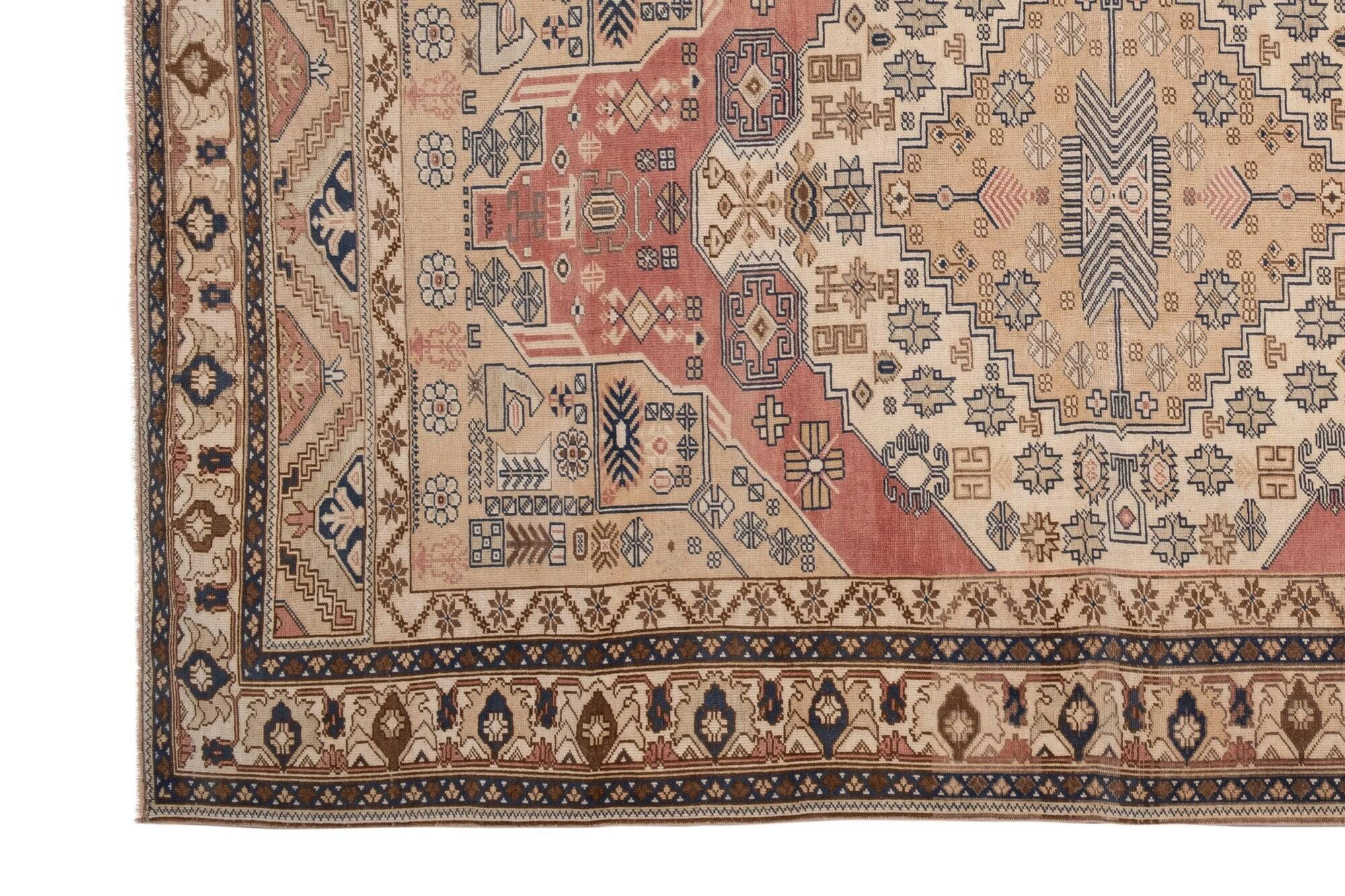 Tapis turc vintage fait main