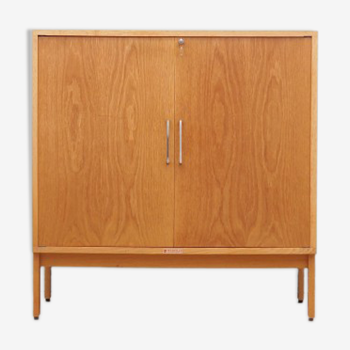 Oak cabinet, 1970s, Danish design, manufactured by BS Møbelfabrik