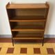 Vintage guariche style bookcase / shelf, 1960