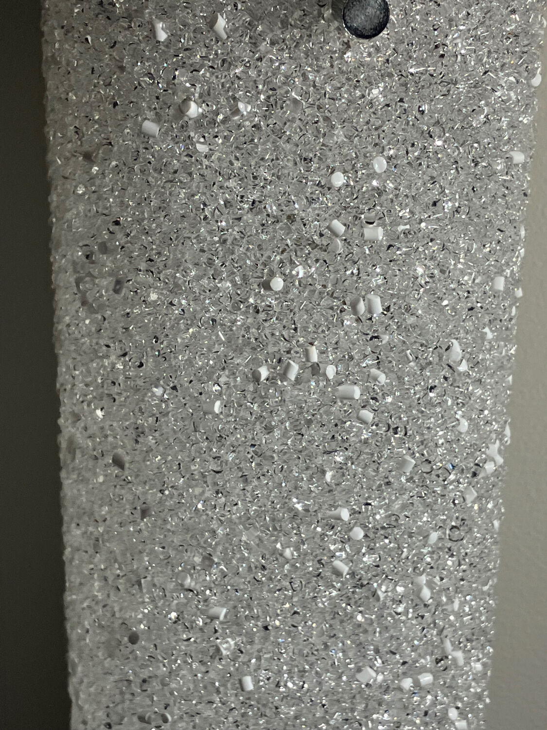 Vintage perspex wall lights