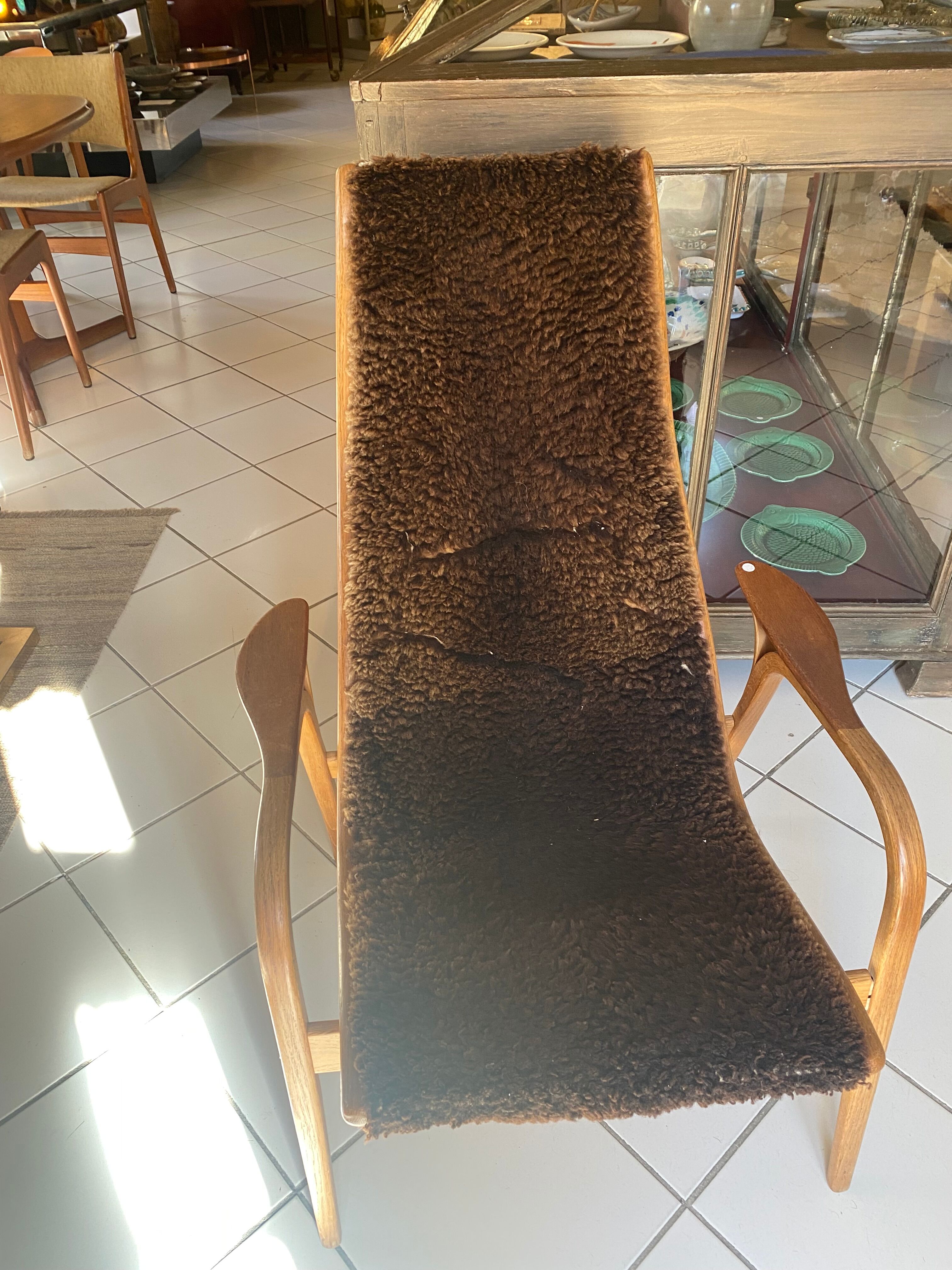 Scandinavian designer Lamino armchair Yngve Ekstrom