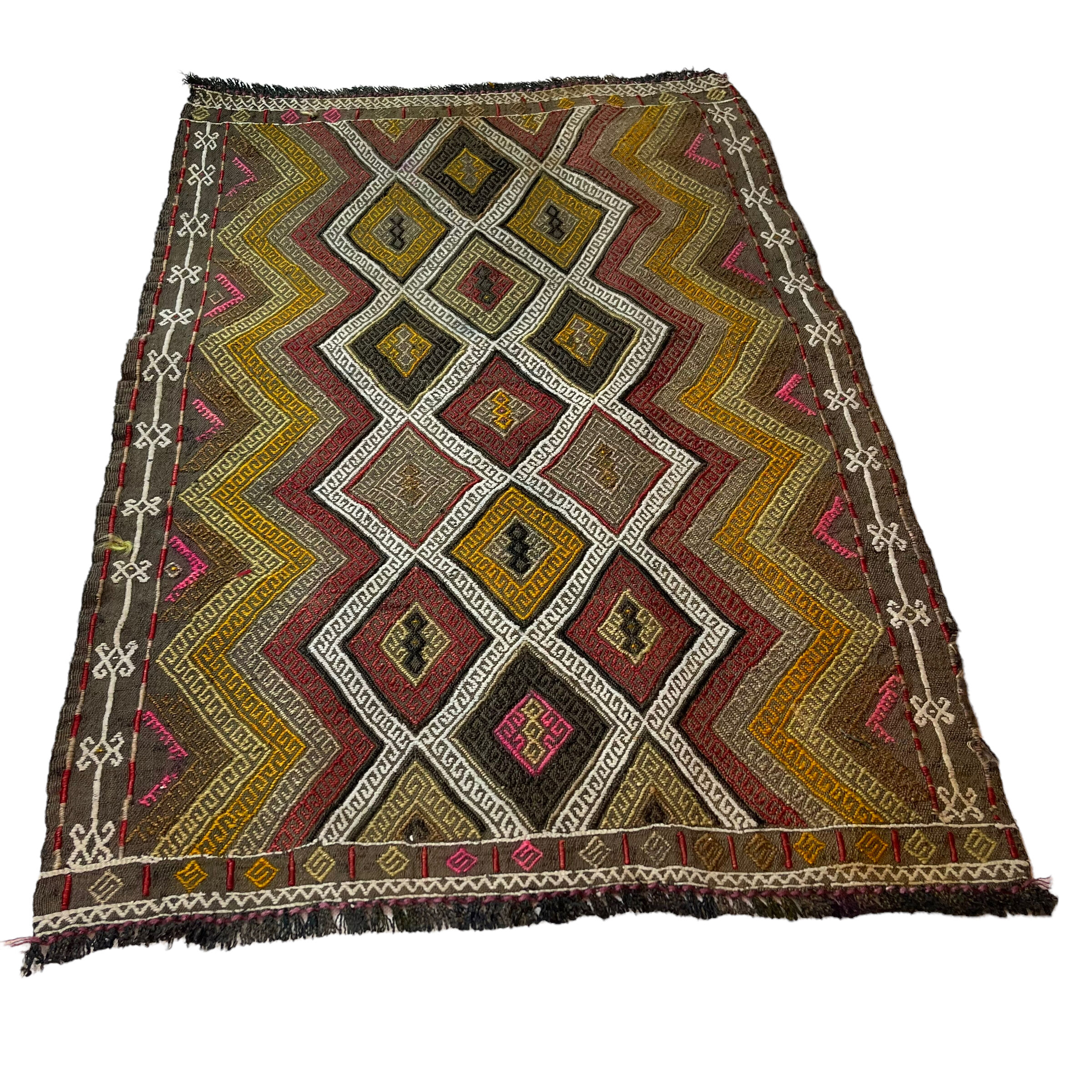 Vintage turkish kilim rug , 78 x 54 cm