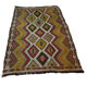 Vintage turkish kilim rug , 78 x 54 cm