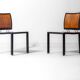 Set of 1980s Bruno Rey Quadro chairs for Dietiker Switzerland