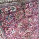 Old french carpet knotted 253 x 353 cm
