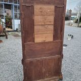 Old oak cloakroom or coat rack