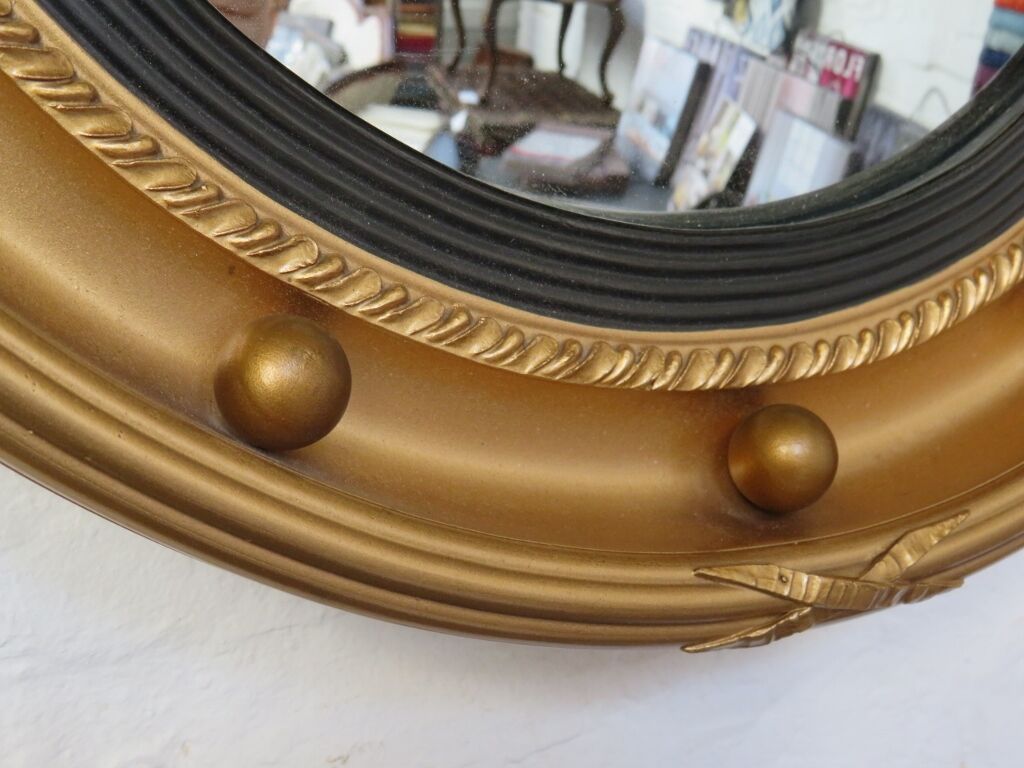 English Butlers Porthole Convex Mirror