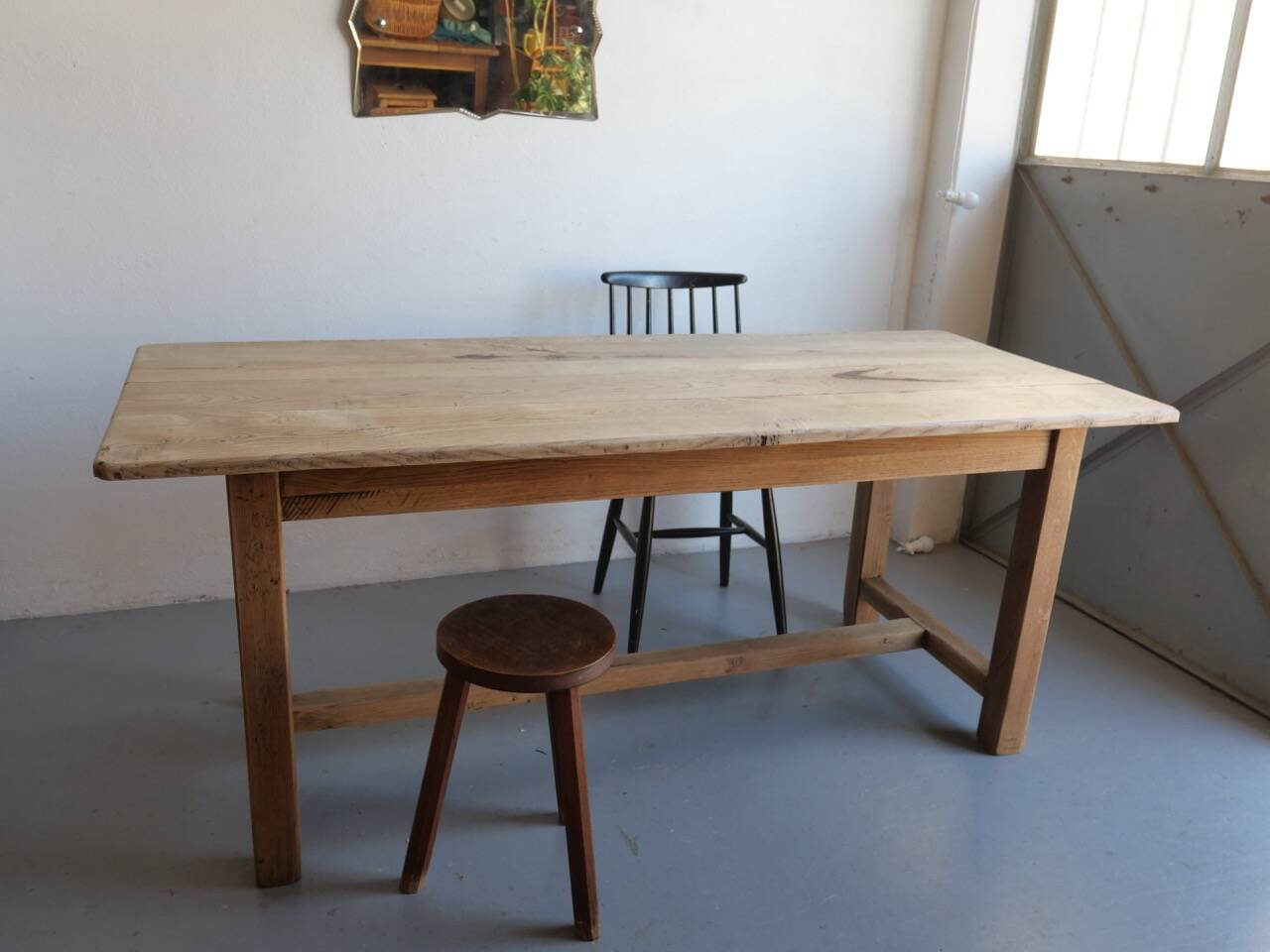 Renovated farmhouse table