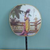 Japanese fabric fan