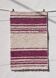 Handwoven recycled cotton rug - 40 x 60 cm