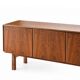 Large walnut sideboard – Restored vintage Scandinavian buffet