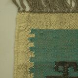 2.6x8 ft- handwoven kilim runner, bed side, indian traditional rug/carpet.