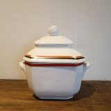Porcelain sugar bowl