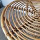 Round rattan table