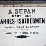 Map Claudette ed. Hozel Vienna in 1912.