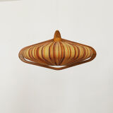 Walnut pendant lamp by Temde