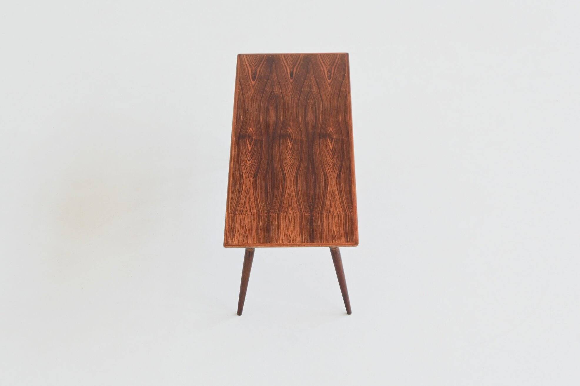 Gunni Omann sculptural coffee table rosewood Omann Jun Denmark 1958