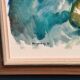 Original Swedish Oil on Canvas – "Abstract Composition" by Bergengren – Signed – Dated 1970 – Framed – 69 × 54 cm (27.2" × 21.3")