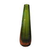 Murano glass faceted Sommerso vase. vintage year 70. good condition.