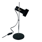 1960s black spot desk lamp, vintage
